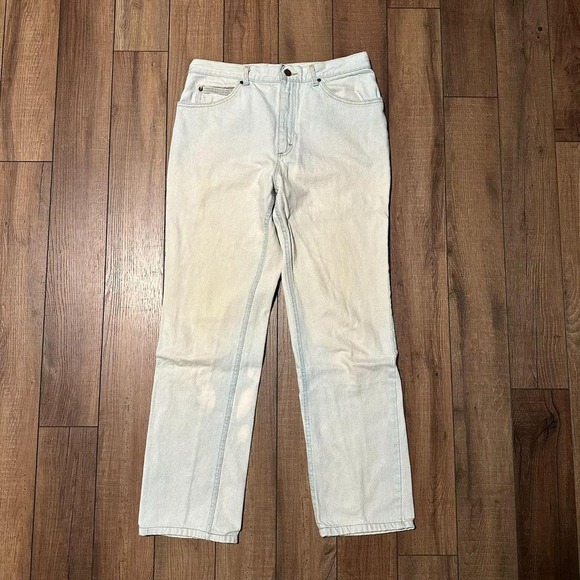 Vintage Lee Straight Leg Jeans Men's Size 32 x 30 Light Wash - Picture 1 of 8